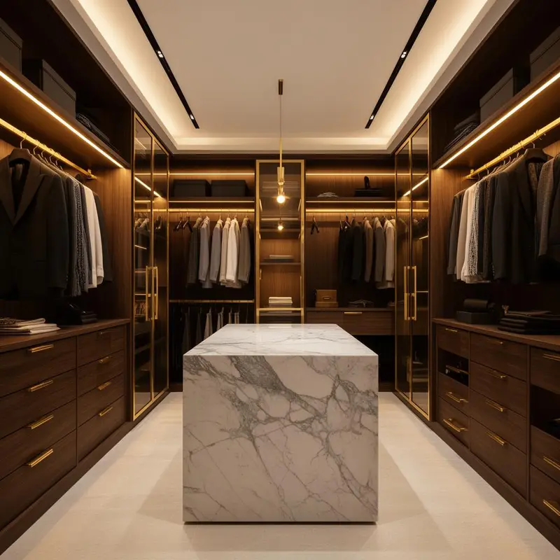 Walk-In Closets - Custom design and installation in Orlando and Central Florida